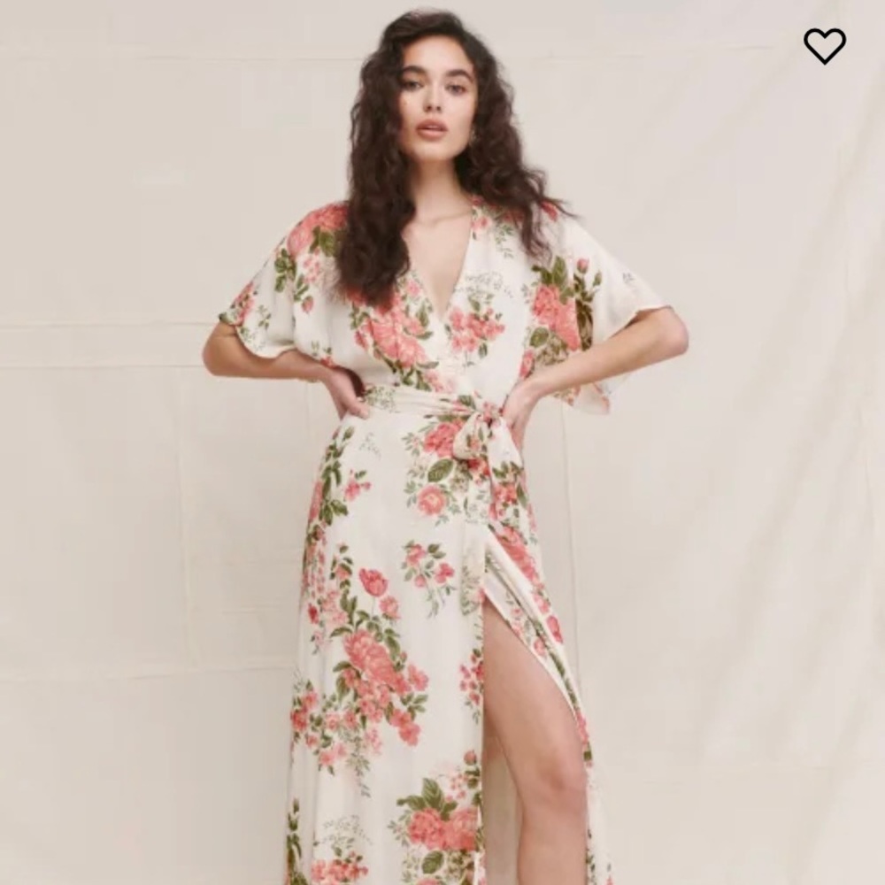 Reformation Winslow Dress in Corsage, Medium